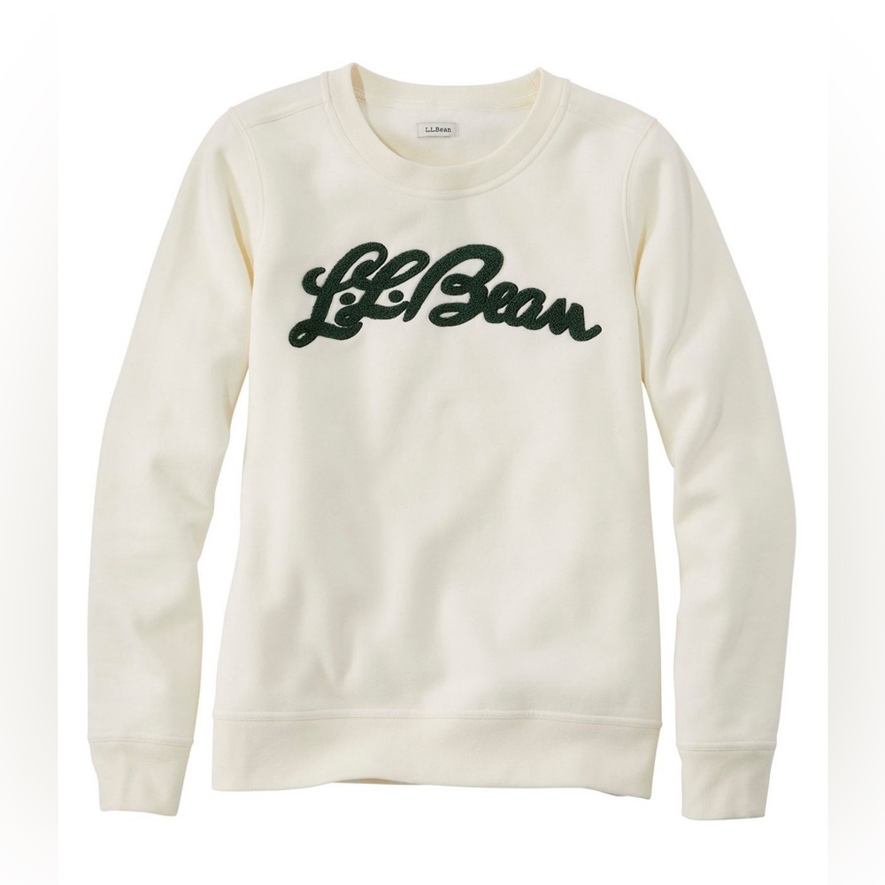 LL Bean Crewneck Logo Sweatshirt